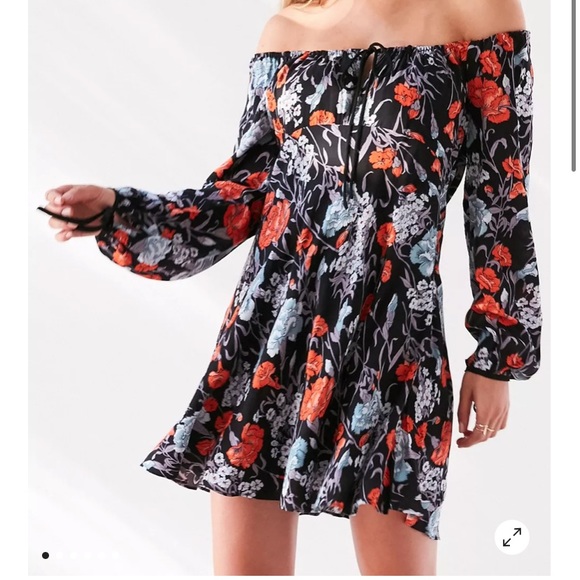 Urban Outfitters Floral Mini Dress - Picture 2 of 16